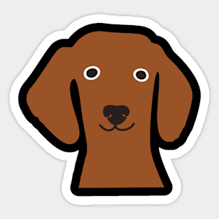 Cute hand-drawn puppy Sticker